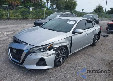 2020 Nissan Altima Platinum Intelligent Awd из США, поврежденный, VIN 1N4BL4FW0LC123499